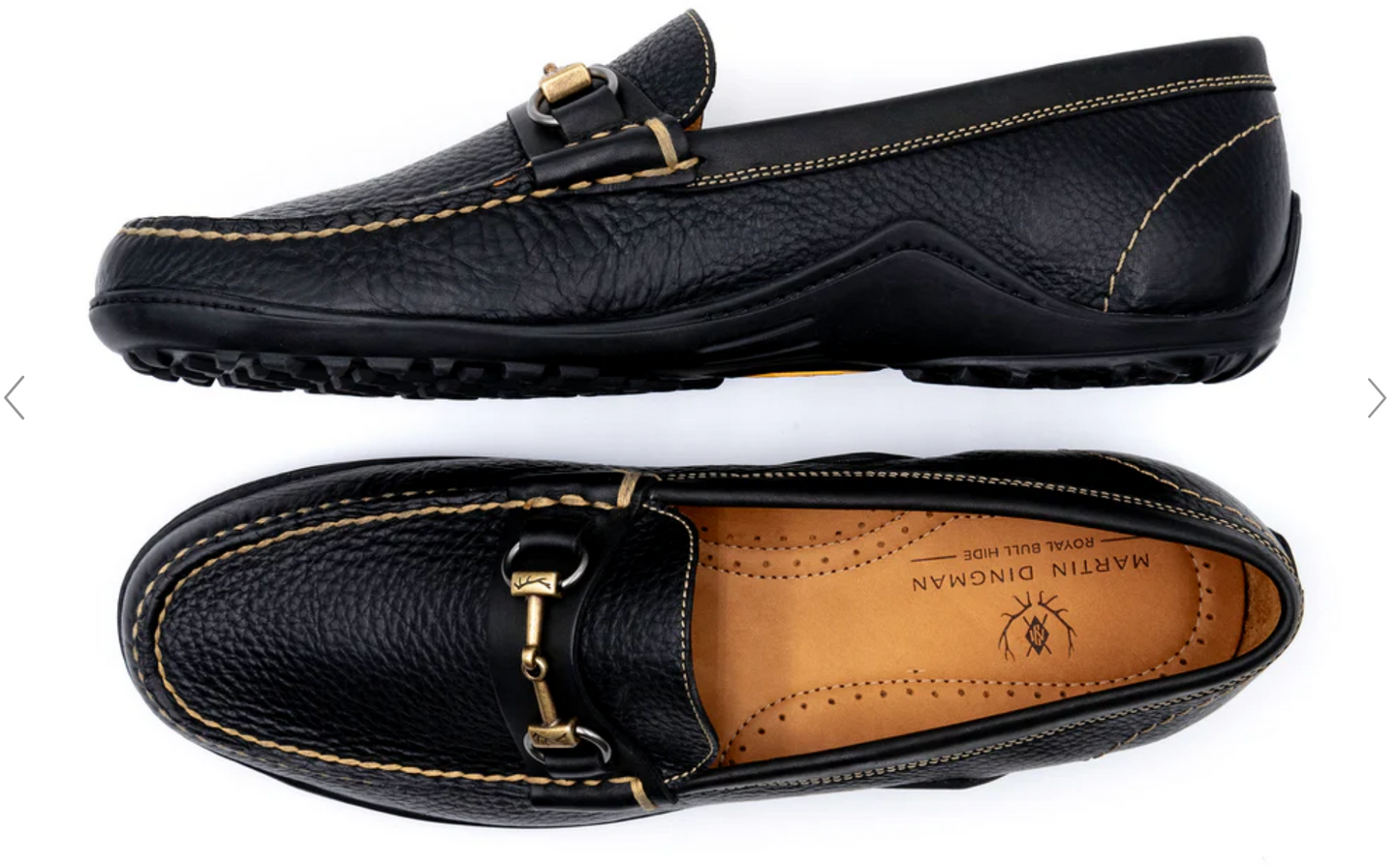 Bill Royal Bullhide Horse Bit Loafer Black