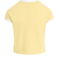 Ws Cropped FD Ringer Tee Golden/Off Wht