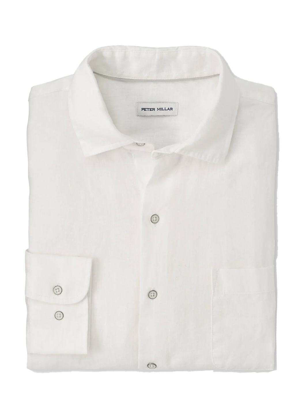 Coastal Garment Dyed Linen Shirt White - Beau Outfitters