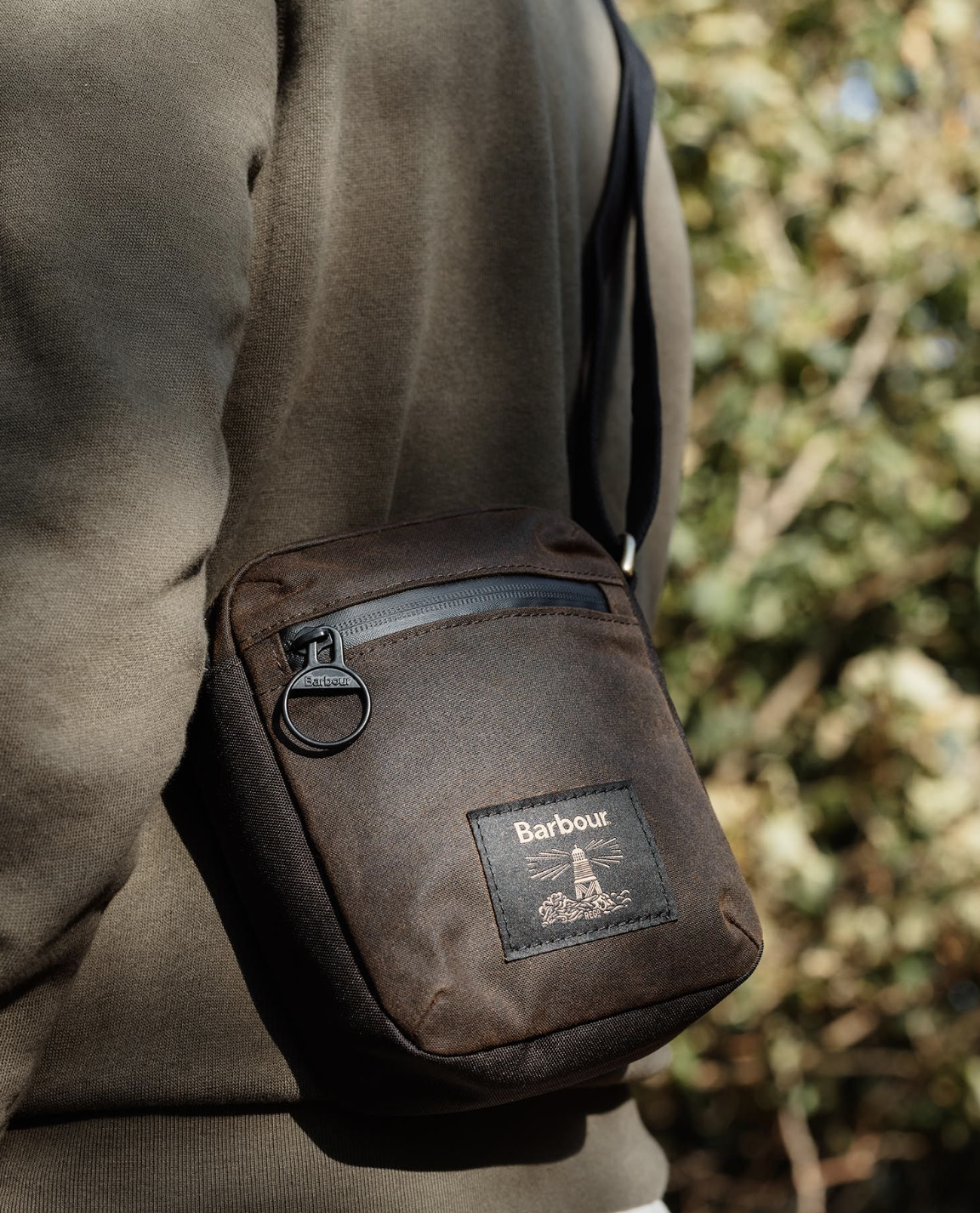 Field Waxed Crossbody Bag