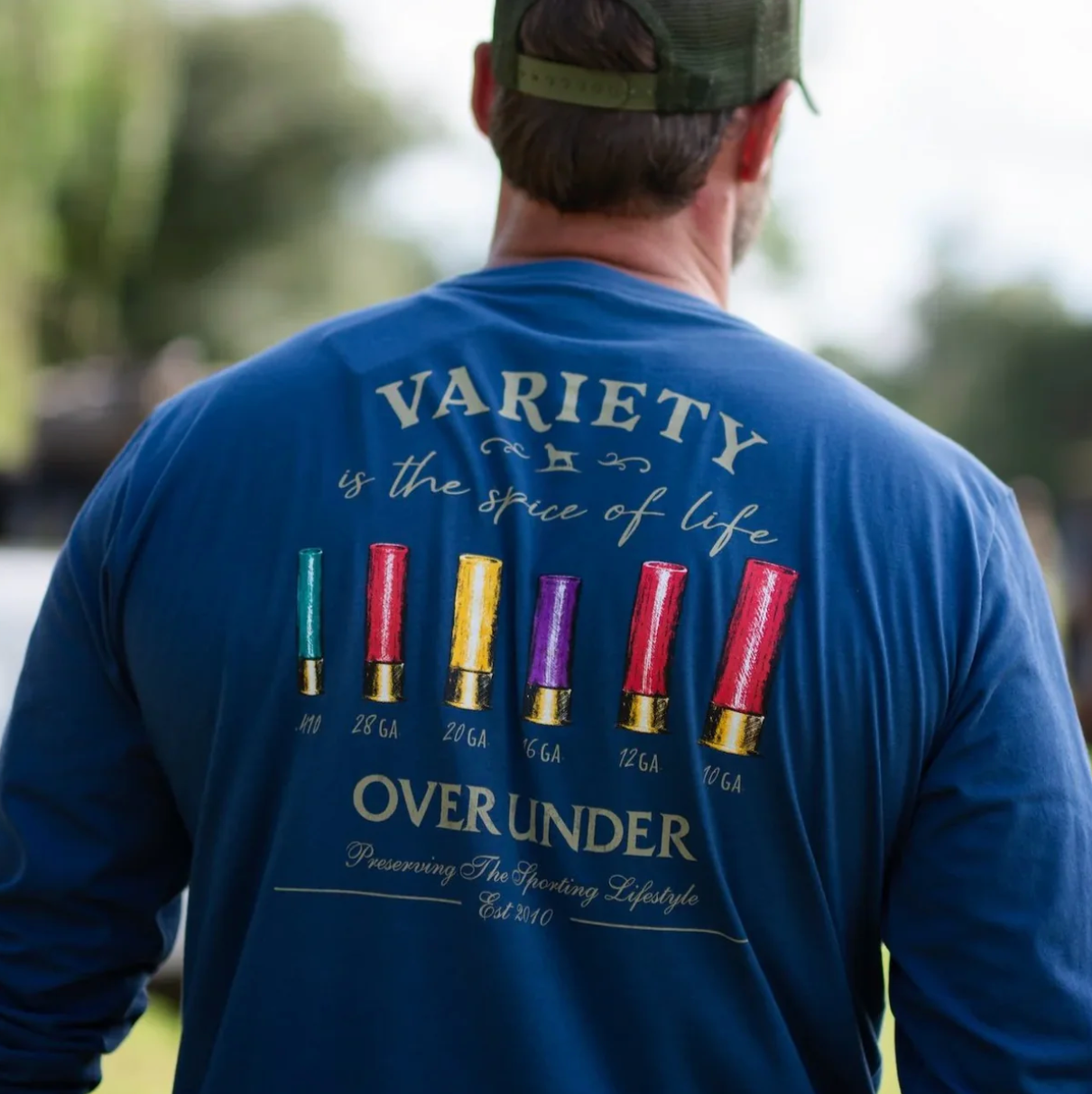 Shotgun Variety LS T-Shirt Navy - Beau Outfitters