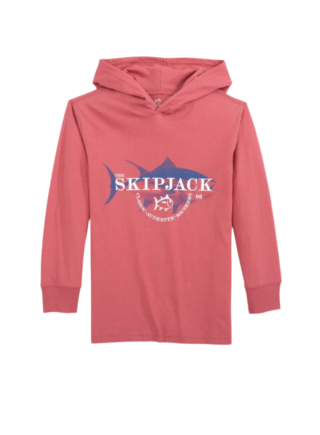 Youth Skipjack LS Hoodie T-Shirt Baroque Rose