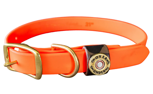 Water Dog Collar - Orange/Camo Keeper