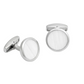 BVI Cufflinks Rhodium