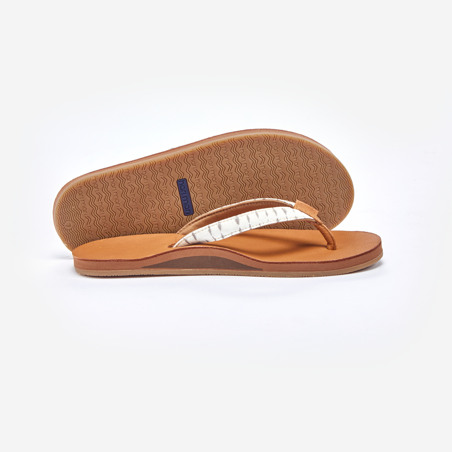 Ws Shibori Leather Sandal Almond