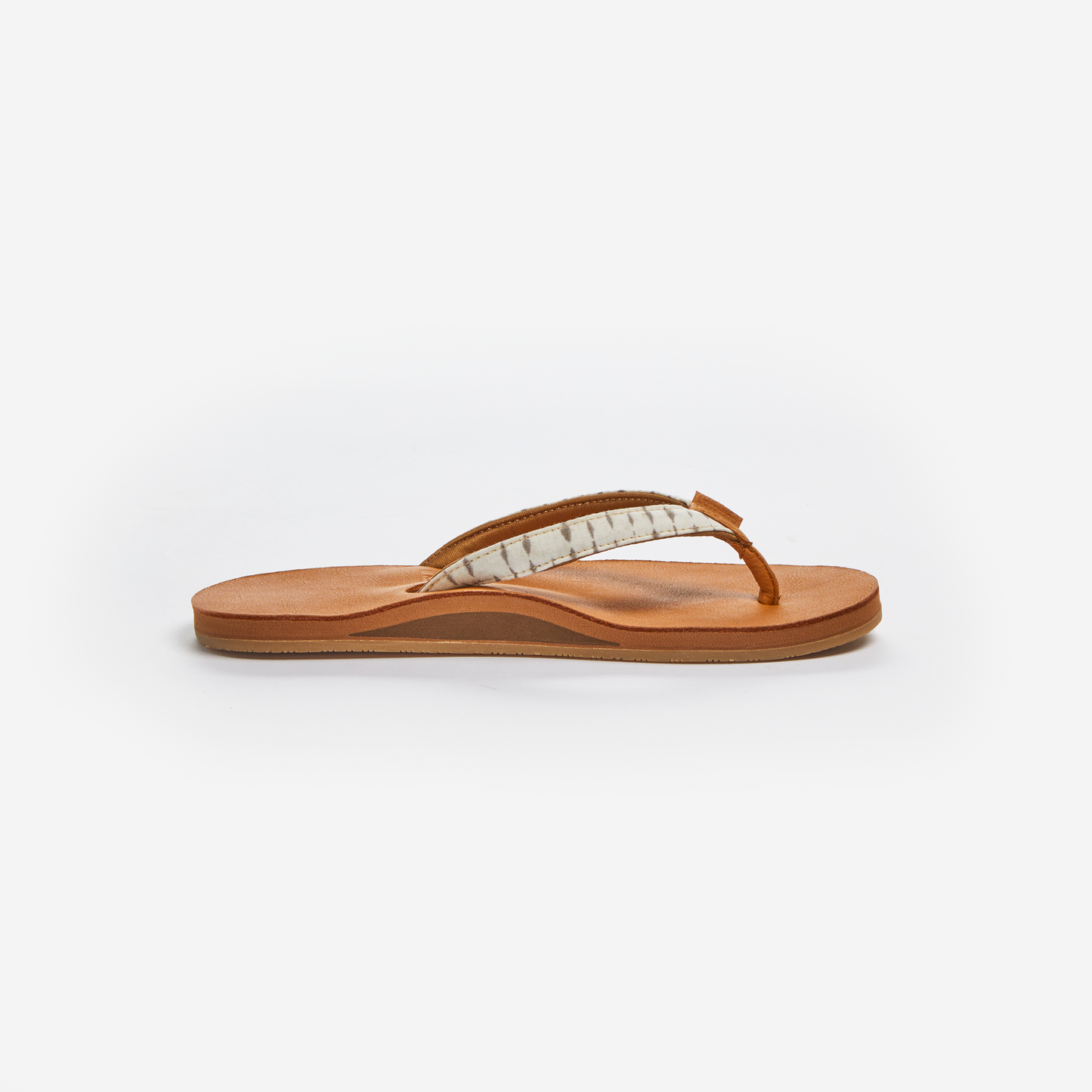 Ws Shibori Leather Sandal Almond