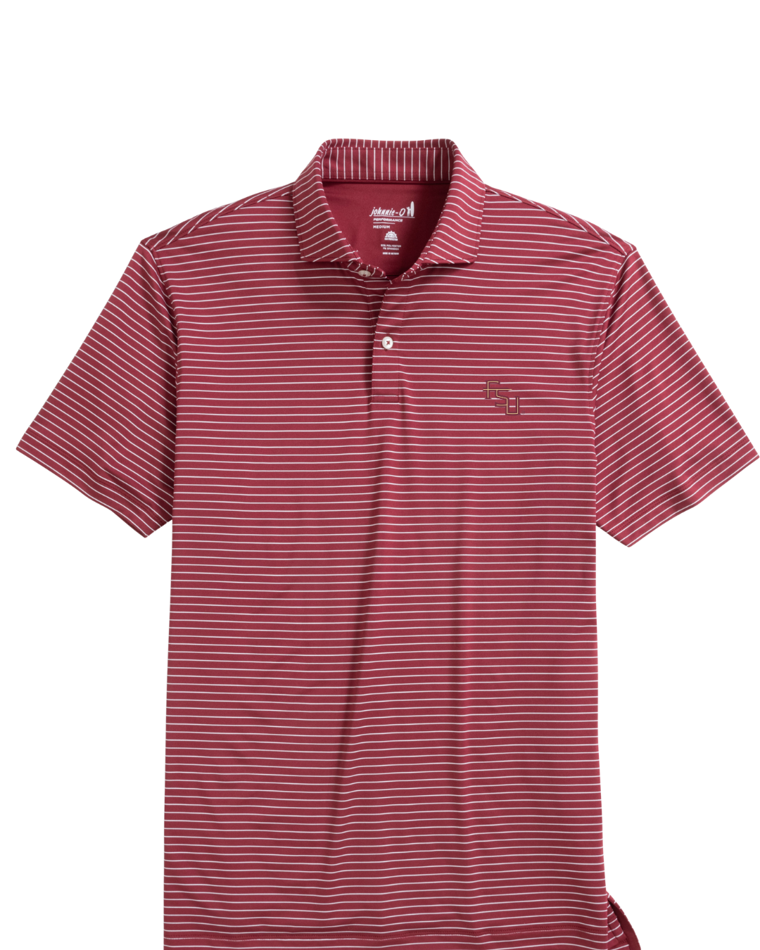 FSU Logo Beau Polo Maroon