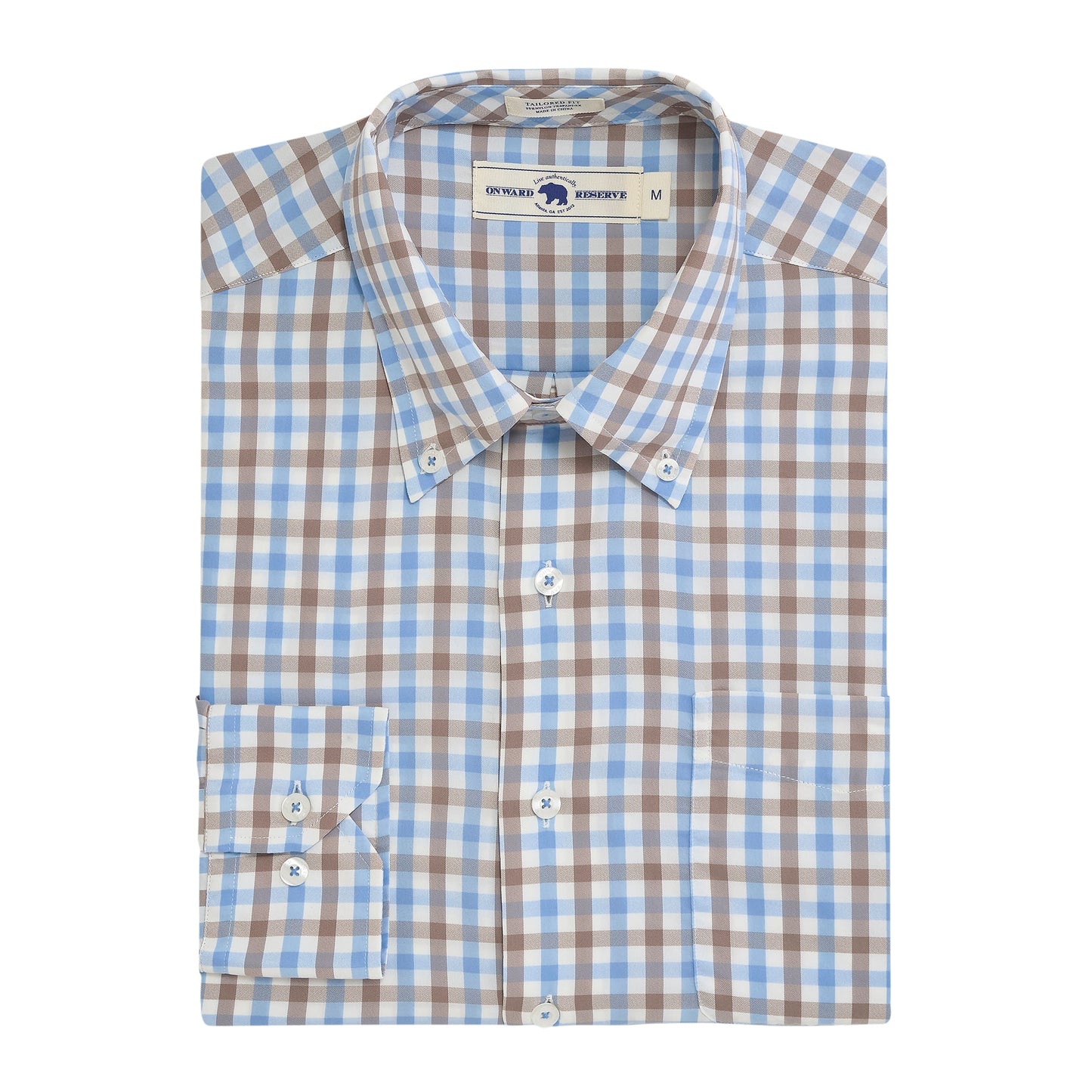 Allen Tailored Fit Shirt Beech