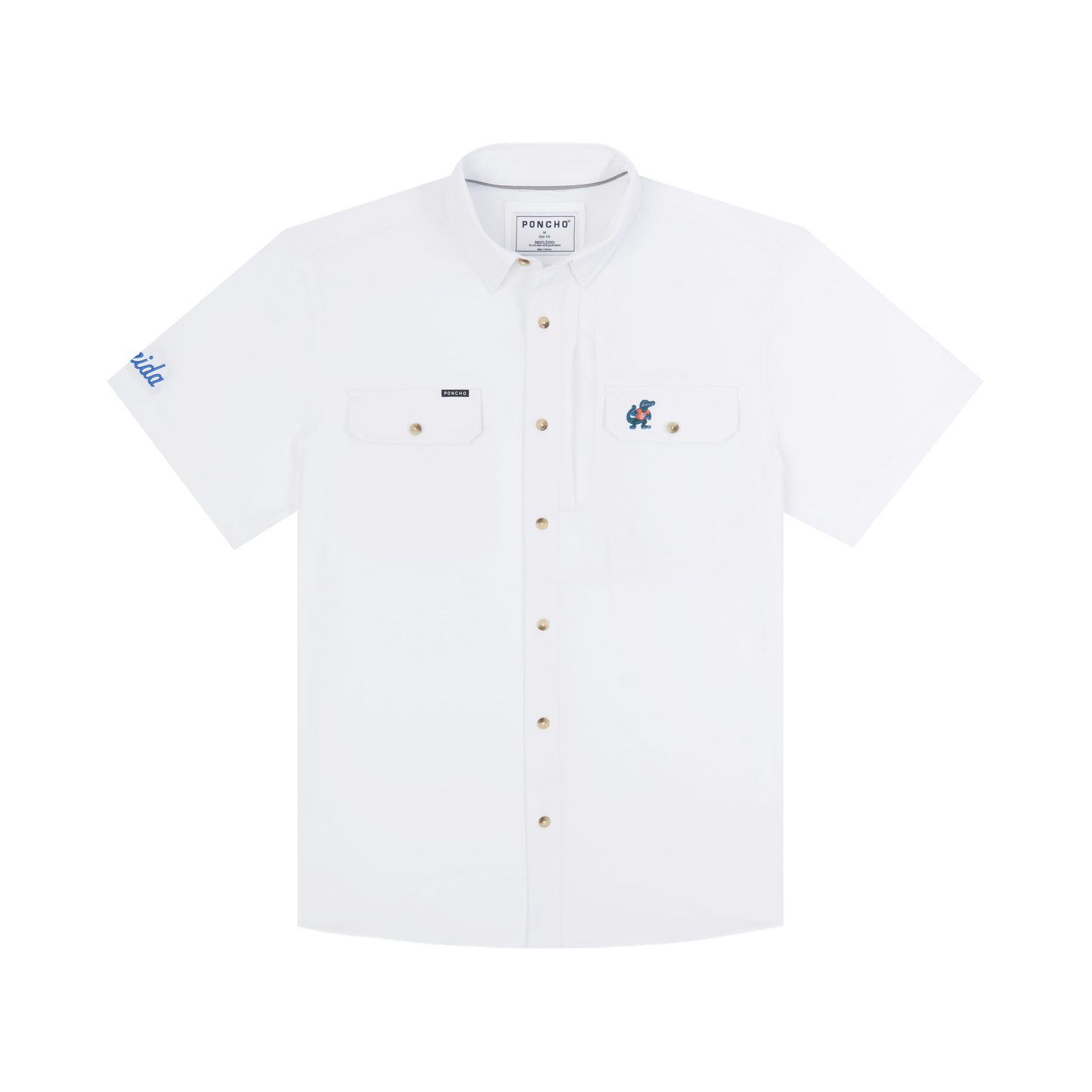 The Albert Original SS Shirt Slim Fit White