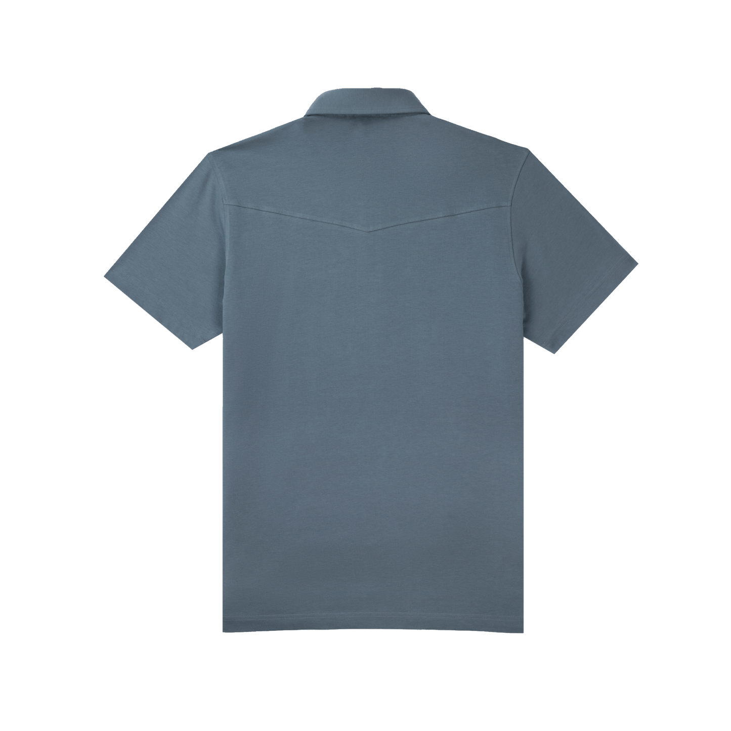 The Dinner Bell Field Polo Reg Fit Slate Blue