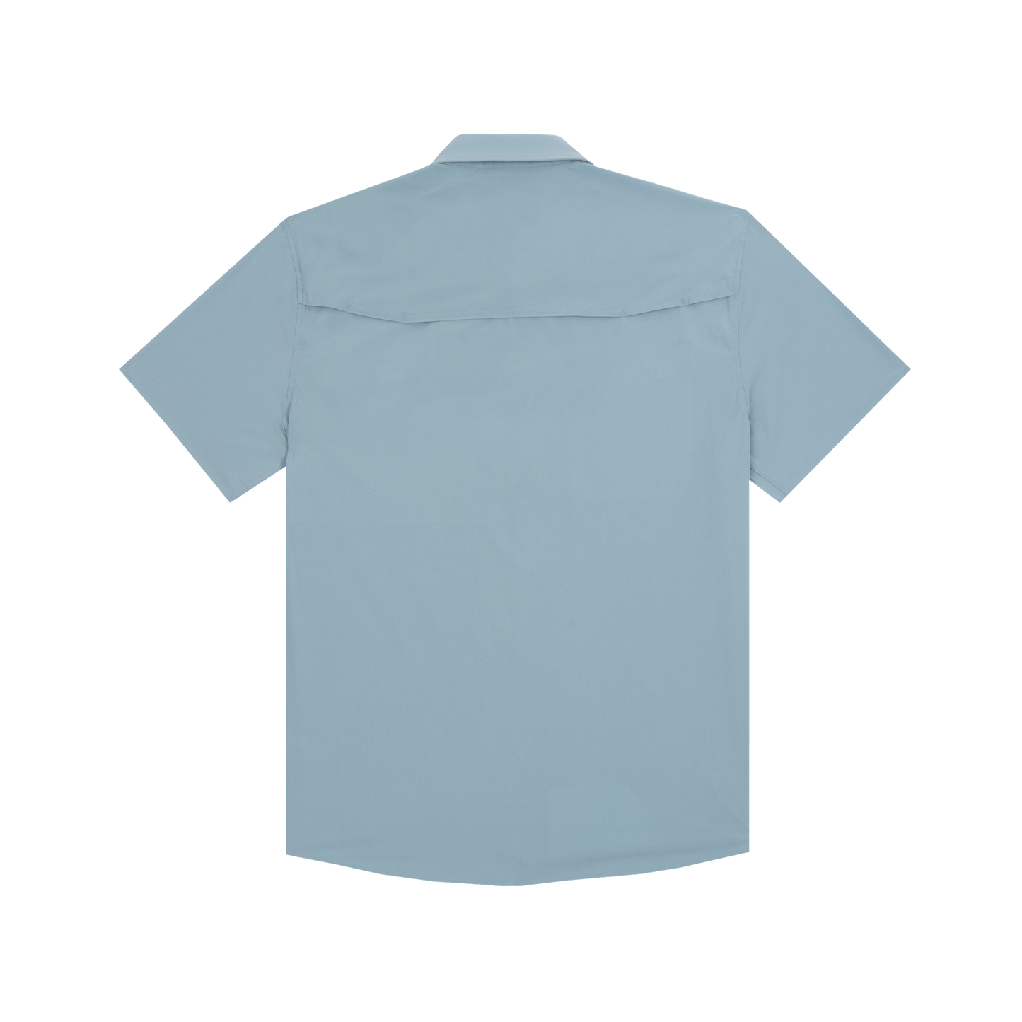 The Ditch Plain Original Fishing SS Shirt Slim Fit Hazy Blue