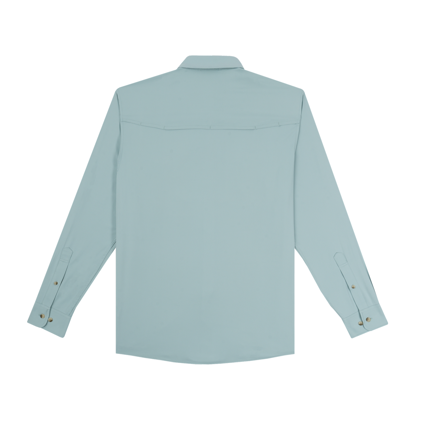 The Gulf Stream Original LS Shirt Washed Teal