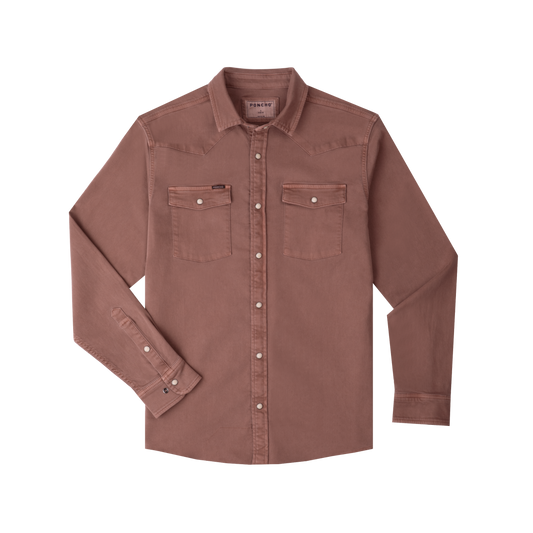 The Marathon Denim Western LS Shirt Slim Fit