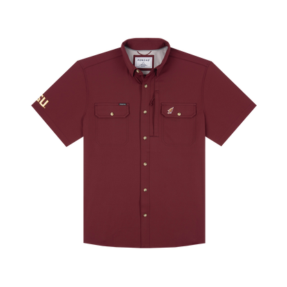 The Seminole Original SS Shirt Slim Fit Garnet
