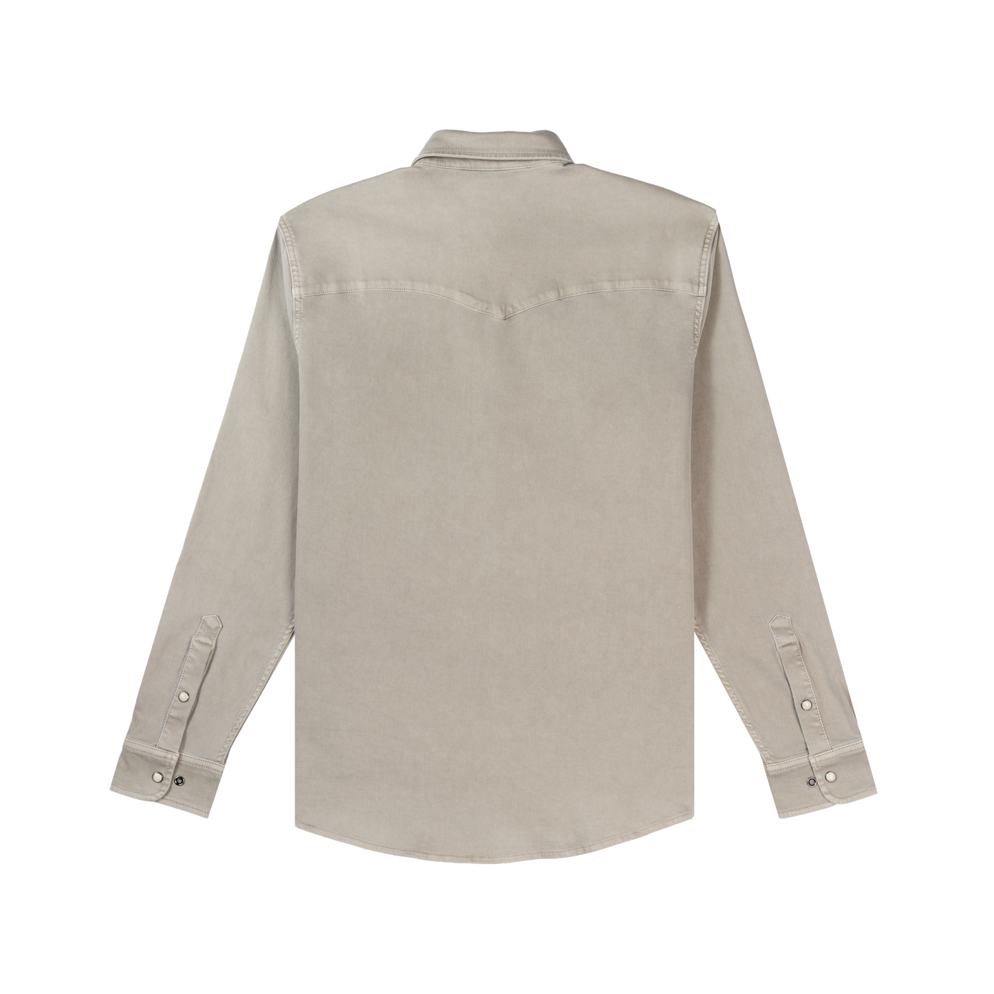 The Stockton Denim Western Shirt Reg Fit Stone