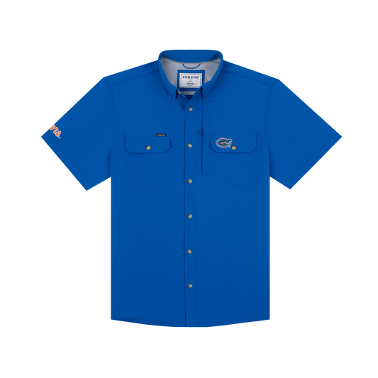 The Swamp Chomp Original SS Shirt Reg Fit Royal Blue