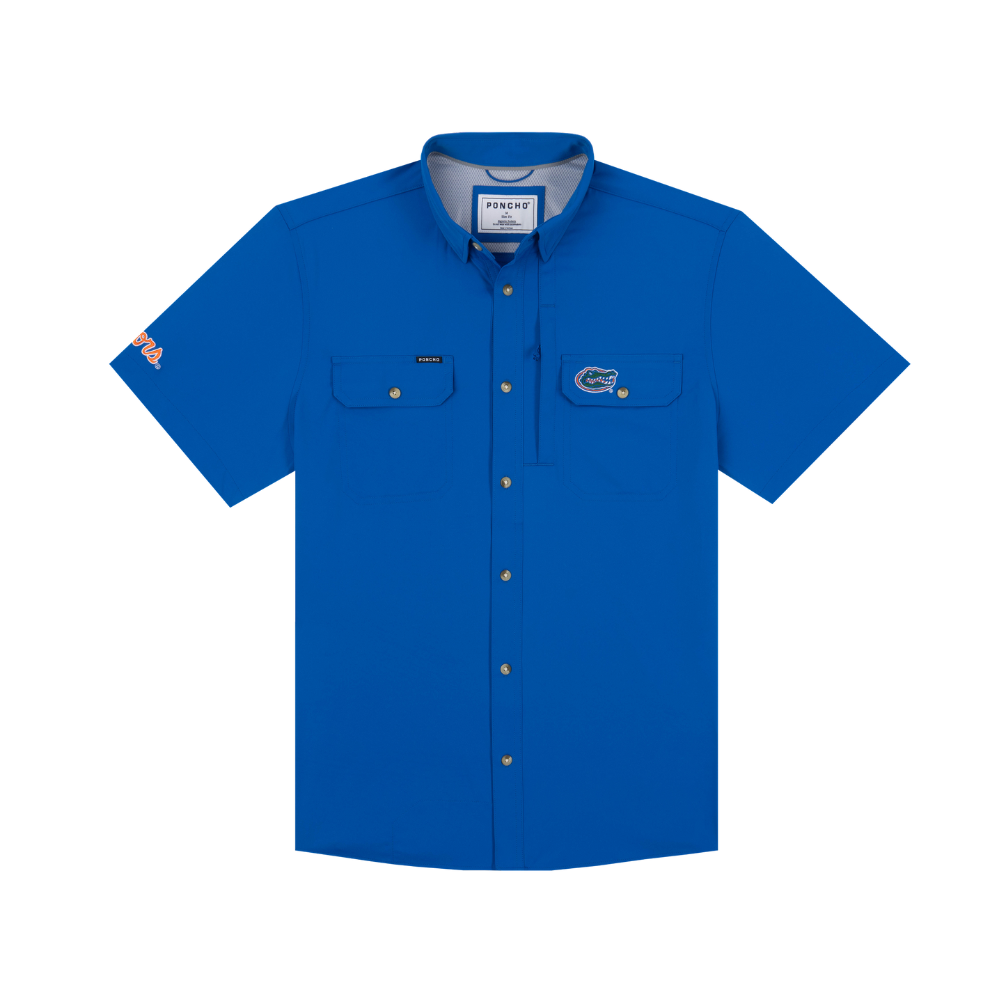 The Swamp Chomp Original SS Shirt Slim Fit Royal Blue