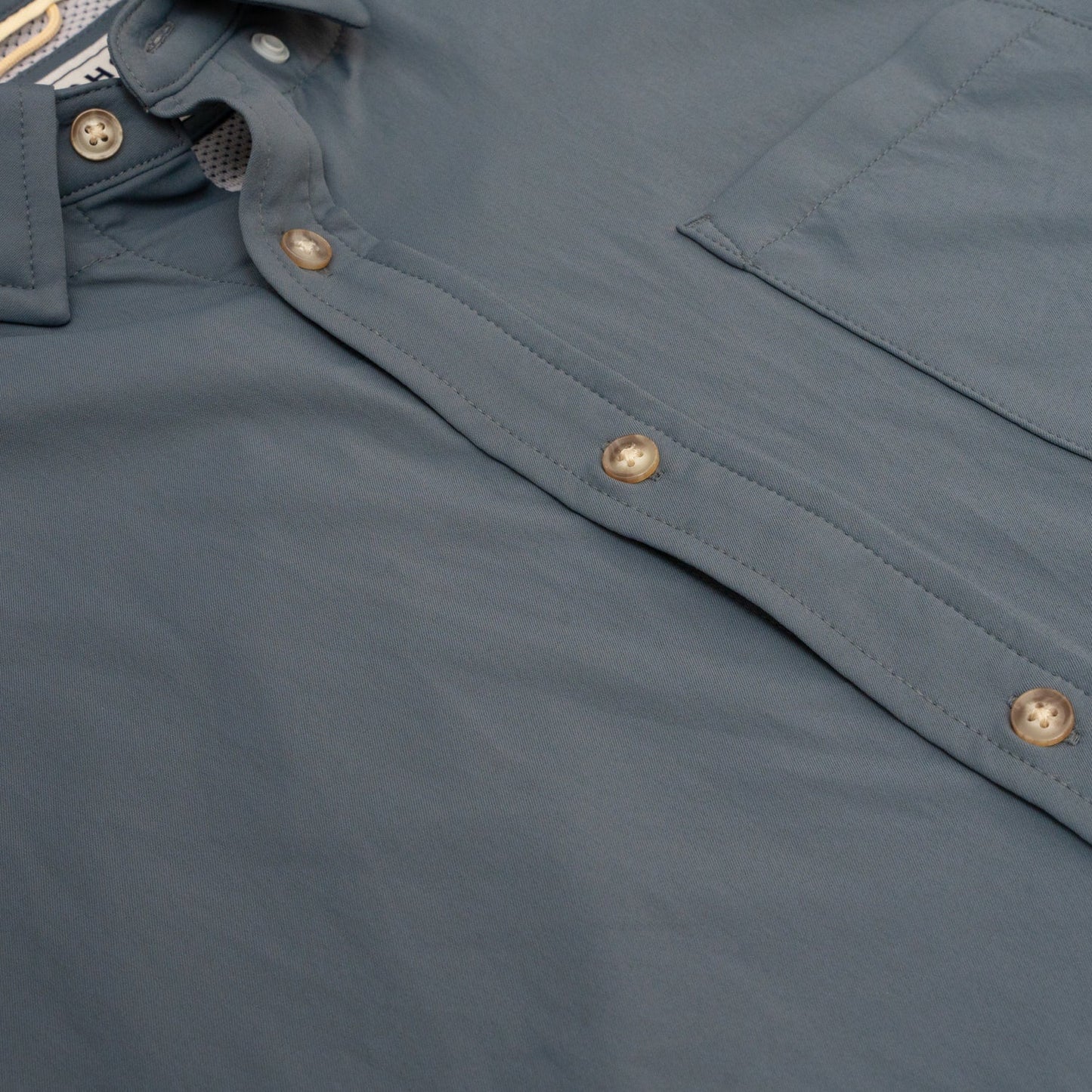 The Busted Prop Ultra-Lite SS Shirt Slim Fit Slate Blue