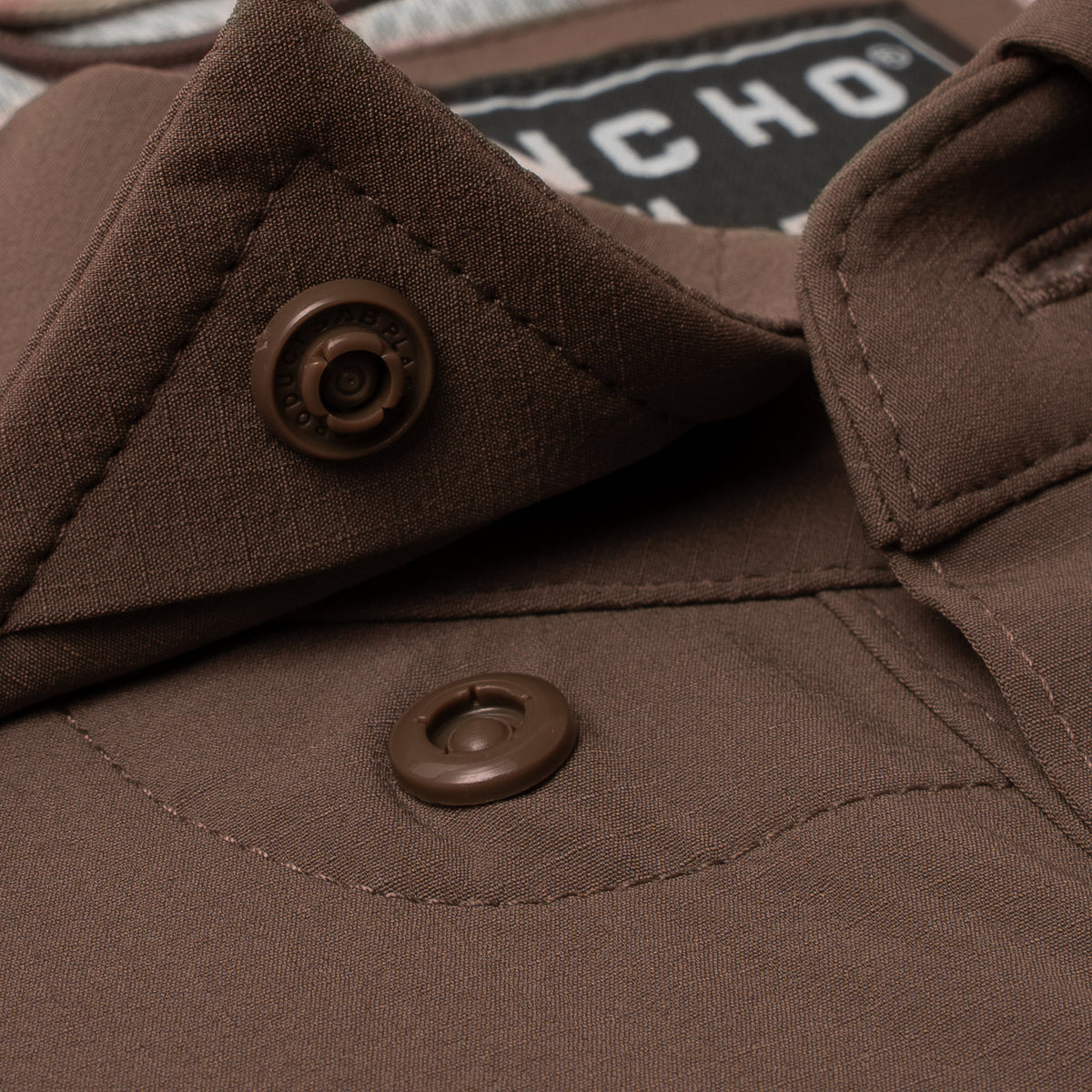 The Clark Original LS Shirt Brown
