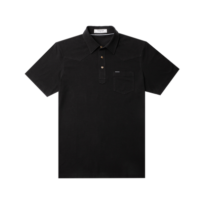 The Permian Polo Reg Fit Black