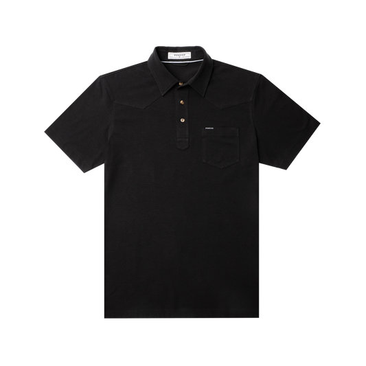 The Permian Polo Reg Fit Black