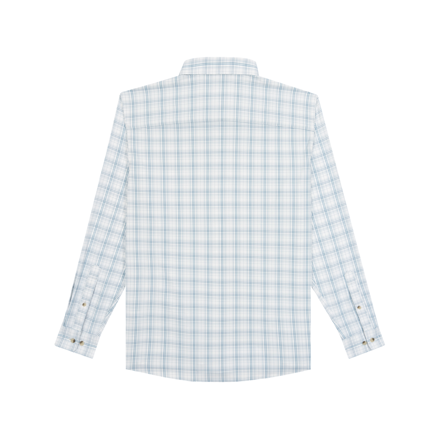 The Head Shake Ultra Light LS Shirt Reg Fit Slate/Silver Plaid