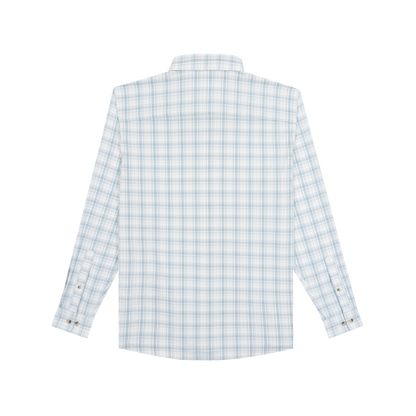 The Head Shake Ultra Light LS Shirt Reg Fit Slate/Silver Plaid