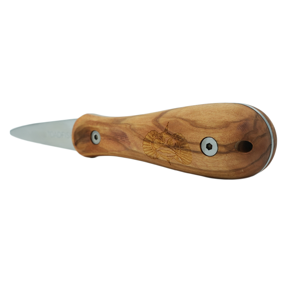 Limited Ed. Oyster Knife - Olive Wood Handle