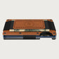 The Ridge Wallet (Leather) Cash Strap Tobacco