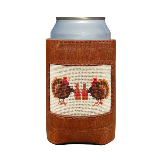 Turkey Day Drinking (Light Khaki) Koozie