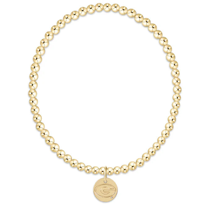 ecollegiate Classic Gold 3mm Bracelet