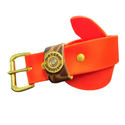 Waterproof Single Shot Belt (Blaze Orange w/ Camo)