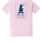 Beau Original Logo SS T-Shirt Blossom/Navy