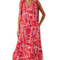 Ws Arden Maxi Dress Yacht Club Red