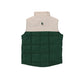 Youth Quilted Camo Vest Green/Khaki