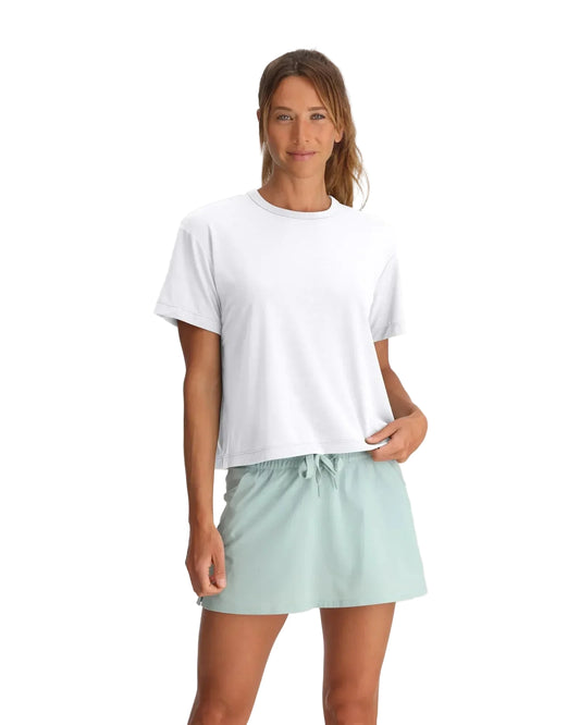 Ws Elevate Lightweight SS T-Shirt Bright White