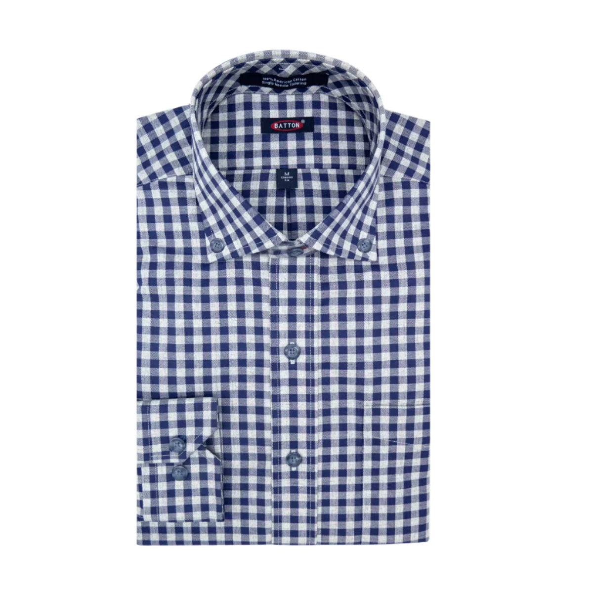 Walden Classic Fit Shirt Navy - Beau Outfitters