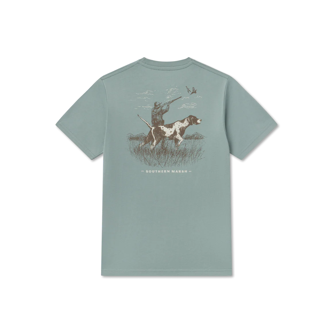 Youth Pointer Uplander SS T-Shirt Burnt Sage - Beau Outfitters