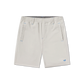 Youth Billfish Lined Perf Shorts Lt Grey