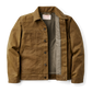 Tin Cloth Short Lined Cruiser Jacket Dk Tan