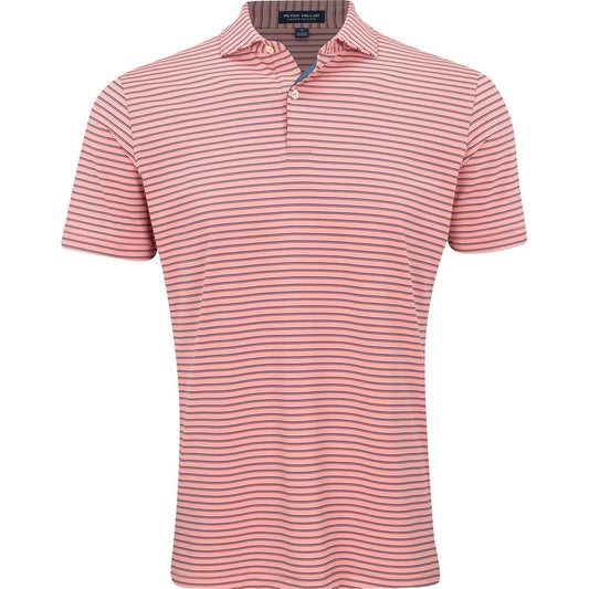 Bridge Perf Jersey Polo Pink Crepe