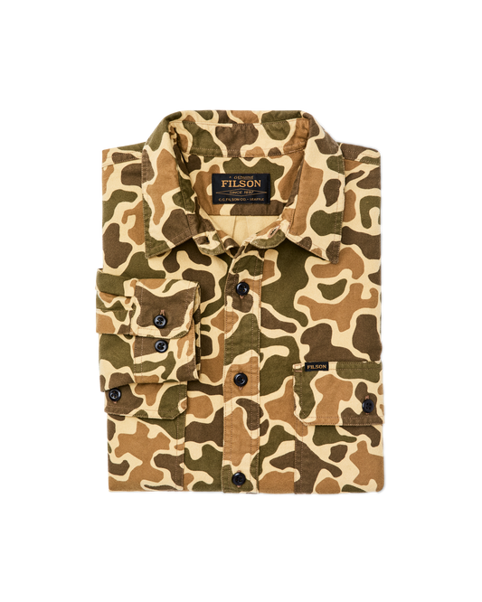 Field Flannel Shirt Buckskin Camo