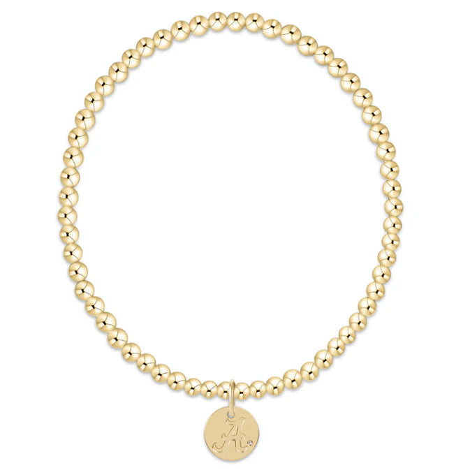 ecollegiate Classic Gold 3mm Bracelet