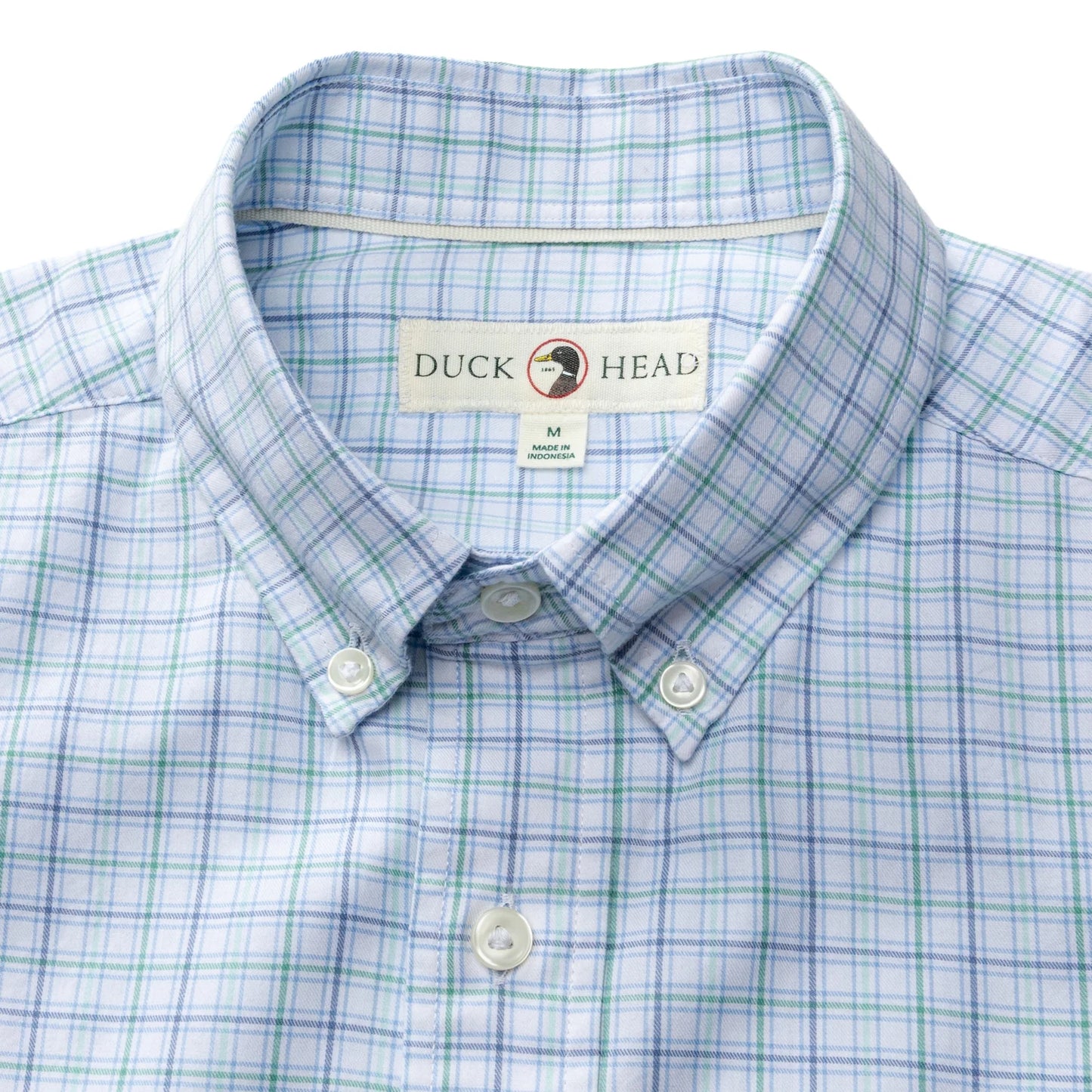 Ashland Plaid Twill Shirt Serenity Blue