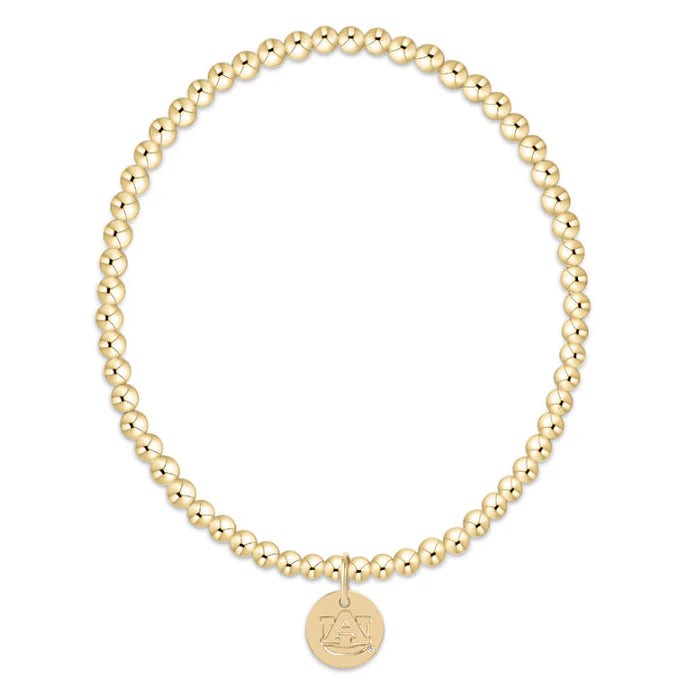 ecollegiate Classic Gold 3mm Bracelet