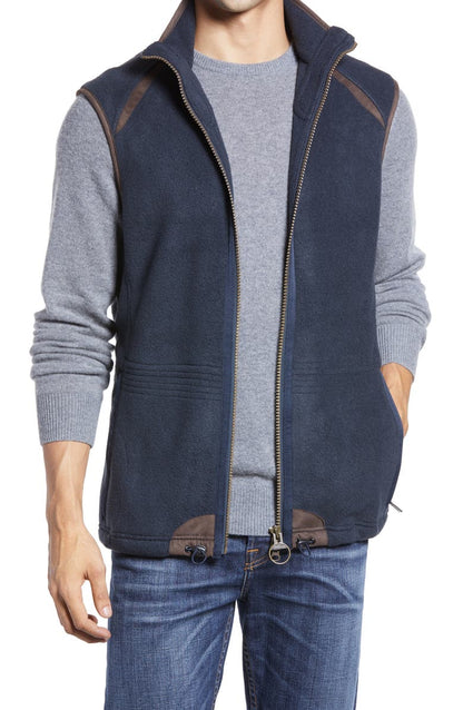 Barbour Langdale Fleece Gilet Navy