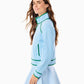 Ws Bainbridge 1/4 Zip Bluejay/Evergreen