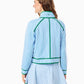 Ws Bainbridge 1/4 Zip Bluejay/Evergreen