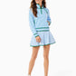 Ws Bainbridge 1/4 Zip Bluejay/Evergreen