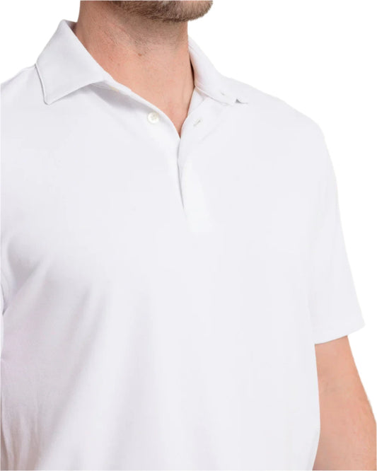 Belfair Performance Polo White